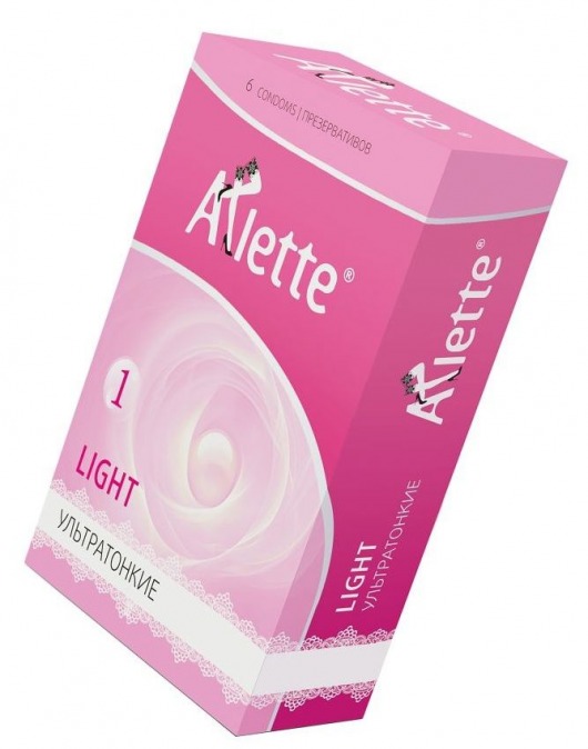 Ультратонкие презервативы Arlette Light - 6 шт. - Arlette - купить с доставкой в Нальчике