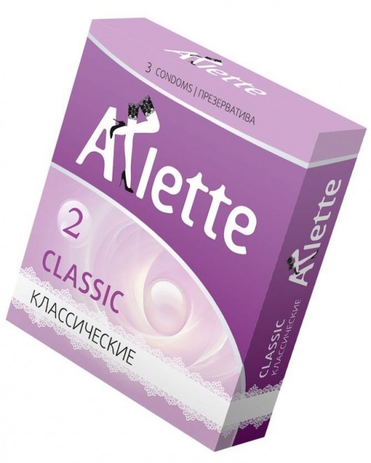 Классические презервативы Arlette Classic - 3 шт. - Arlette - купить с доставкой в Нальчике