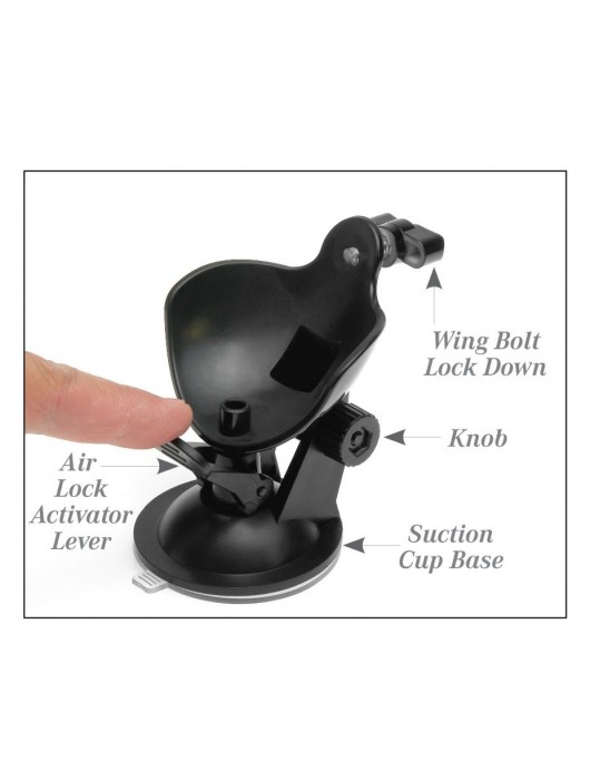 Прозрачный автоматический мастурбатор-анус Mega-Bator Ass - Pipedream - в Нальчике купить с доставкой