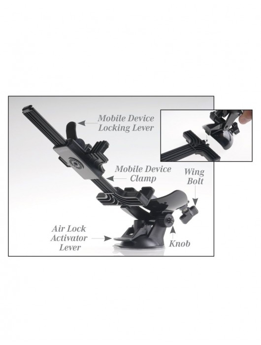 Прозрачный автоматический мастурбатор-анус Mega-Bator Ass - Pipedream - в Нальчике купить с доставкой