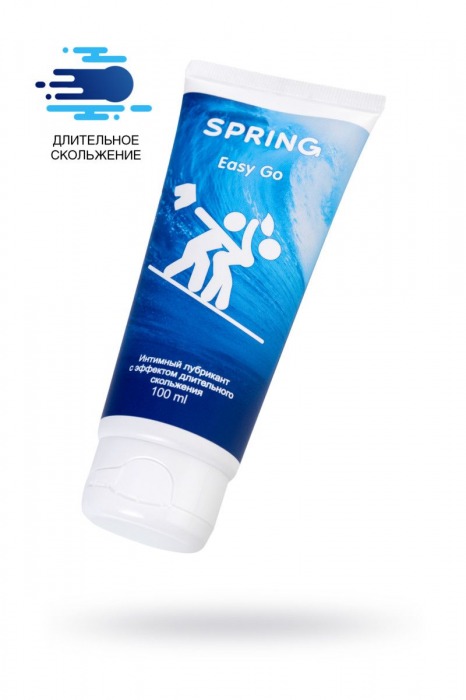 Интимный лубрикант с длительным скольжением Spring Easy Go - 100 мл. - SPRING - купить с доставкой в Нальчике