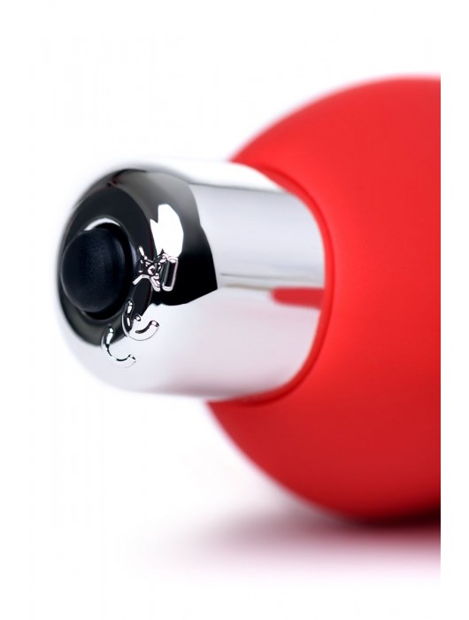 Красный силиконовый вибростимулятор простаты Proman - 12,5 см. - ToyFa - в Нальчике купить с доставкой