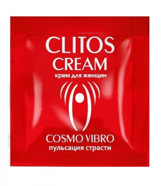 Пробник возбуждающего крема для женщин Clitos Cream - 1,5 гр. - Биоритм - купить с доставкой в Нальчике