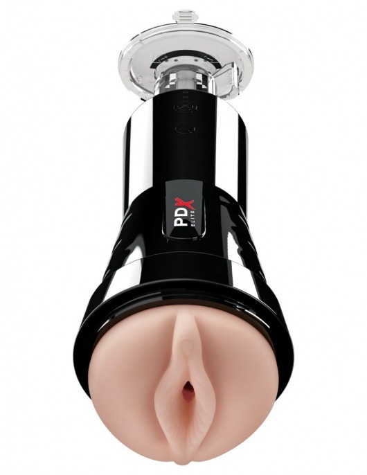 Телесный вибромастурбатор-вагина Cock Compressor Vibrating Stroker - Pipedream - в Нальчике купить с доставкой