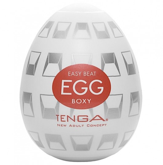 Мастурбатор-яйцо EGG Boxy - Tenga - в Нальчике купить с доставкой