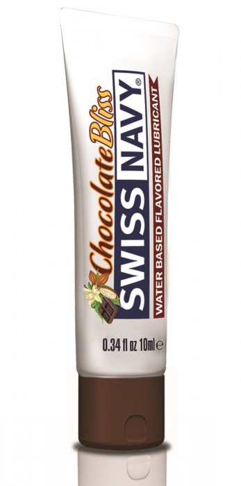 Лубрикант с ароматом шоколада Swiss Navy Chocolate Bliss Lube - 10 мл. - Swiss navy - купить с доставкой в Нальчике