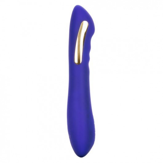 Фиолетовый вибратор с электростимуляцией Intimate E-Stimulator Petite Wand - 18,5 см. - California Exotic Novelties - купить с доставкой в Нальчике