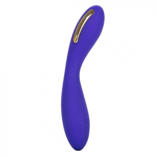 Фиолетовый вибратор с электростимуляцией Intimate E-Stimulator Wand - 21,5 см. - California Exotic Novelties - купить с доставкой в Нальчике