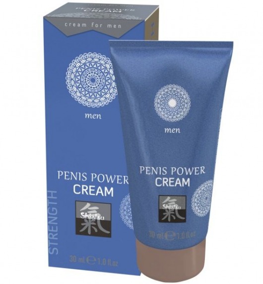 Возбуждающий крем для мужчин Penis Power Cream - 30 мл. - Shiatsu - купить с доставкой в Нальчике