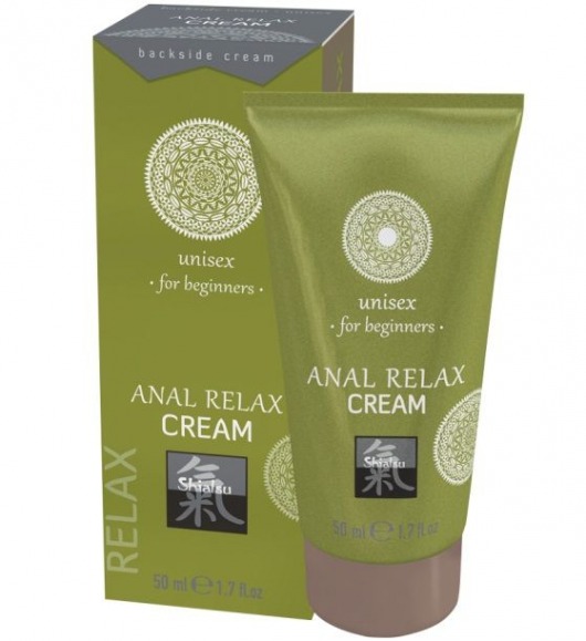 Анальный крем Anal Relax Cream - 50 мл. - Shiatsu - купить с доставкой в Нальчике