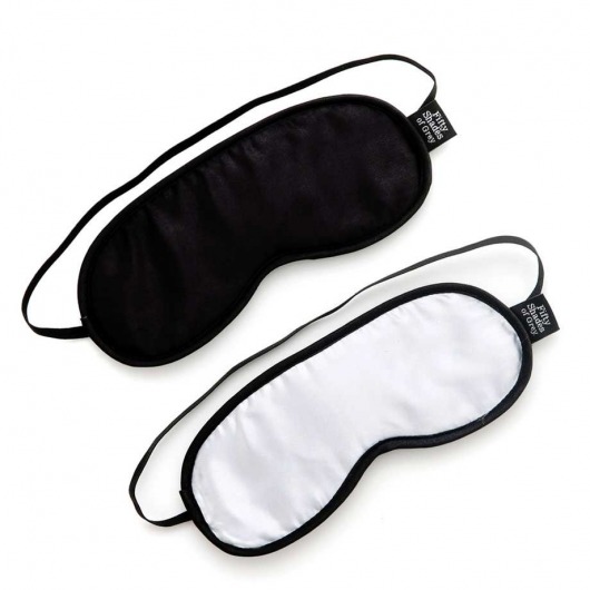 Набор из двух масок на глаза Soft Blindfold Twin Pack - Fifty Shades of Grey - купить с доставкой в Нальчике