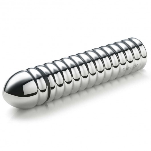 Рельефный фаллос для интенсивного электросекса Groovey George - 20 см. - MyStim - купить с доставкой в Нальчике