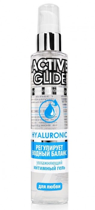 Увлажняющий интимный гель Active Glide Hyaluronic - 100 гр. - Биоритм - купить с доставкой в Нальчике