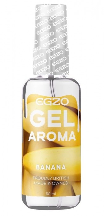 Интимный лубрикант EGZO AROMA с ароматом банана - 50 мл. - EGZO - купить с доставкой в Нальчике