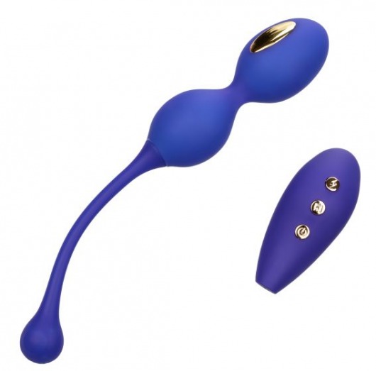 Фиолетовые виброшарики с электростимуляцией Impulse Intimate E-Stimulator Dual Kegel - California Exotic Novelties - купить с доставкой в Нальчике