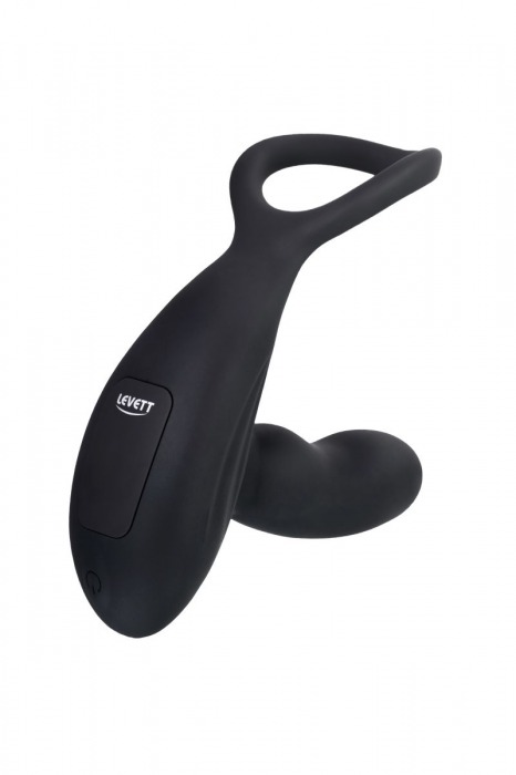 Черный стимулятор простаты Maud с вибрацией - Levett - в Нальчике купить с доставкой