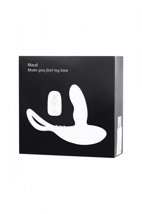 Черный стимулятор простаты Maud с вибрацией - Levett - в Нальчике купить с доставкой
