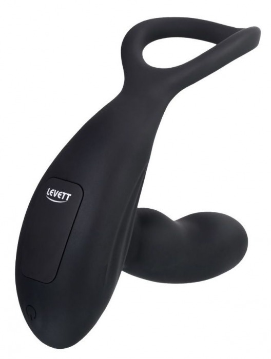 Черный стимулятор простаты Maud с вибрацией - Levett - в Нальчике купить с доставкой
