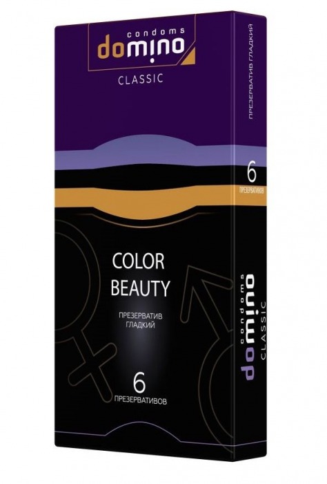 Разноцветные презервативы DOMINO Colour Beauty - 6 шт. - Domino - купить с доставкой в Нальчике