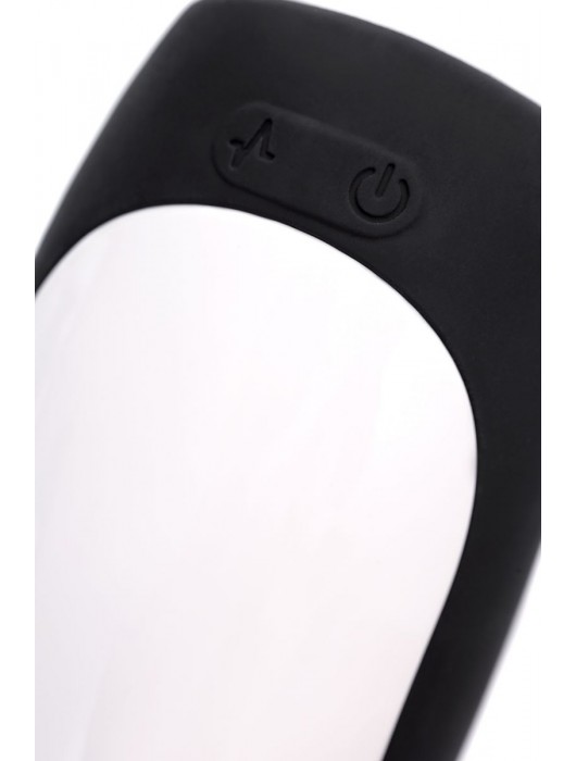 Черно-белый перезаряжаемый мастурбатор Erotist Hailstorm - Erotist Adult Toys - в Нальчике купить с доставкой