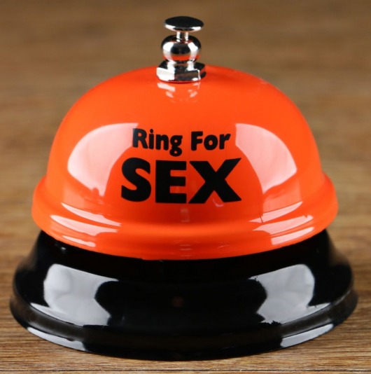 Настольный звонок RING FOR SEX - Сима-Ленд - купить с доставкой в Нальчике