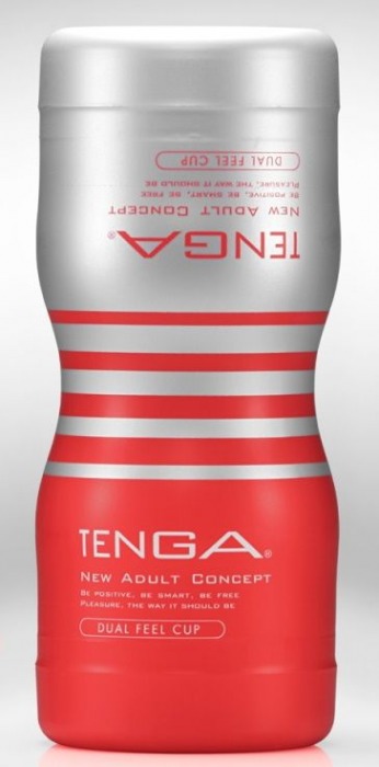 Мастурбатор TENGA Dual Sensation Cup - Tenga - в Нальчике купить с доставкой