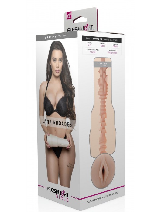 Мастурбатор-вагина Fleshlight Girls - Lana Rhoades Destiny - Fleshlight - в Нальчике купить с доставкой