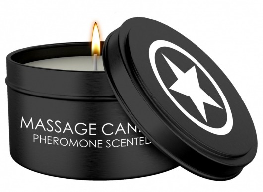 Массажная свеча с феромонами Massage Candle Pheromone Scented - Shots Media BV - купить с доставкой в Нальчике