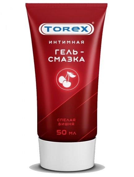 Смазка на водной основе TOREX  Спелая вишня  - 50 мл. - Torex - купить с доставкой в Нальчике