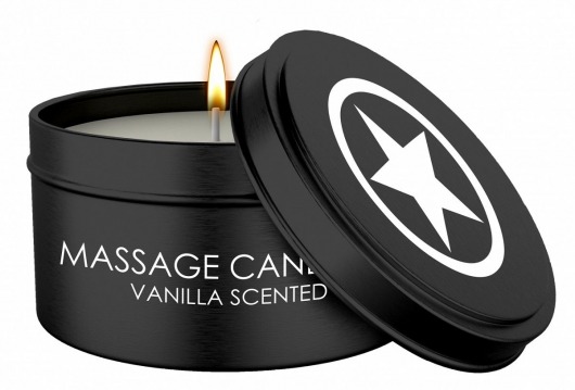 Массажная свеча с ароматом ванили Massage Candle - Shots Media BV - купить с доставкой в Нальчике