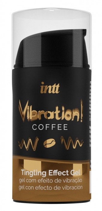 Жидкий интимный гель с эффектом вибрации Vibration! Coffee - 15 мл. - INTT - купить с доставкой в Нальчике