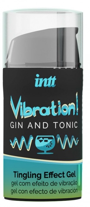 Жидкий интимный гель с эффектом вибрации Vibration! Gin   Tonic - 15 мл. - INTT - купить с доставкой в Нальчике