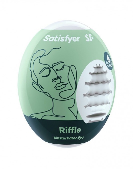 Мастурбатор-яйцо Satisfyer Riffle Mini Masturbator - Satisfyer - в Нальчике купить с доставкой