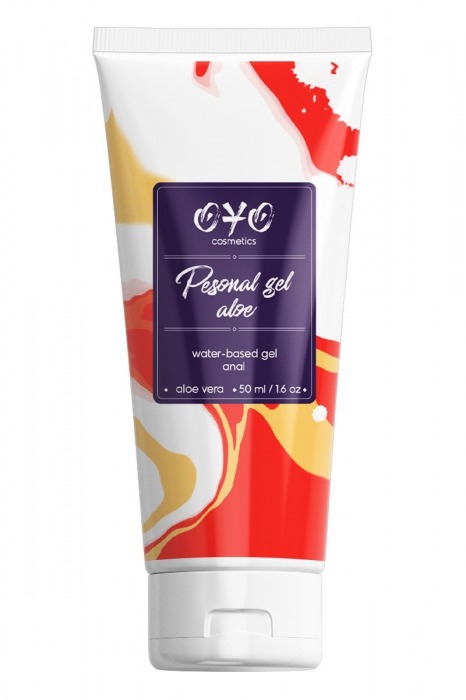 Анальная смазка на водной основе OYO Personal Gel Aloe - 50 мл. - OYO - купить с доставкой в Нальчике