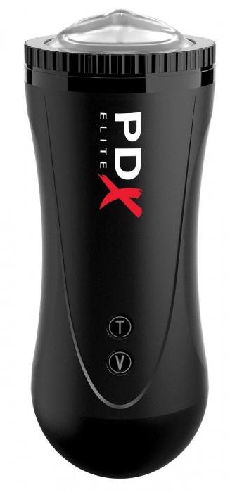 Черный автоматический мастурбатор-ротик Moto Stroker - Pipedream - в Нальчике купить с доставкой