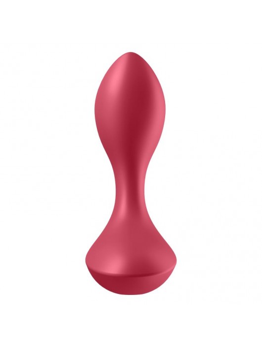 Красный вибромассажёр простаты Satisfyer Backdoor Lover - 14 см. - Satisfyer - в Нальчике купить с доставкой