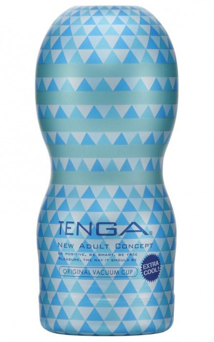 Мастурбатор с охлаждающей смазкой TENGA Original Vacuum Cup Extra Cool - Tenga - в Нальчике купить с доставкой