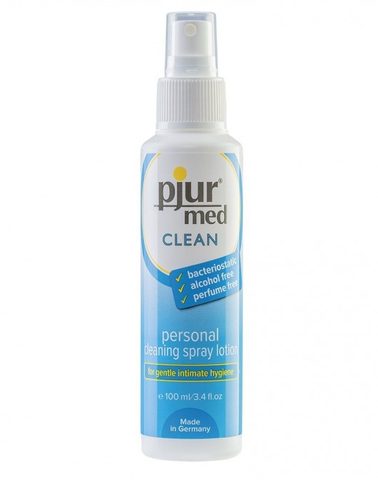 Гигиенический спрей pjur MED Clean Spray - 100 мл. - Pjur - купить с доставкой в Нальчике