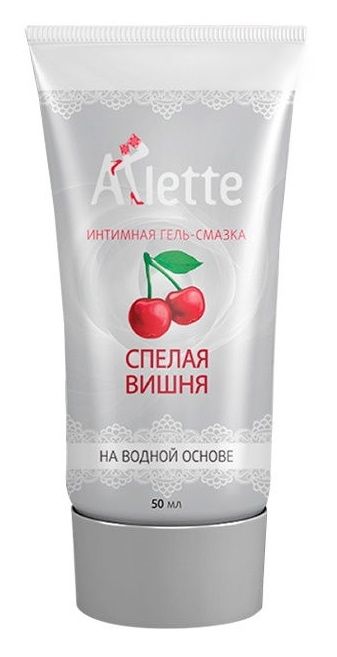 Интимная гель-смазка на водной основе Arlette  Спелая вишня  - 50 мл. - Arlette - купить с доставкой в Нальчике