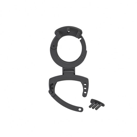 Кольцо с зажимом для мошонки для пояса верности Pubic Enemy - MyStim - купить с доставкой в Нальчике