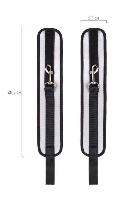 Серебристо-черные оковы Anonymo - ToyFa - купить с доставкой в Нальчике