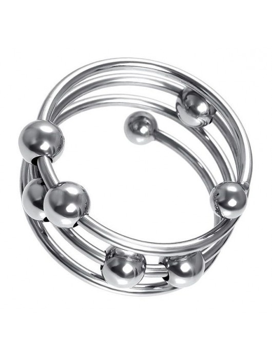 Большое металлическое кольцо под головку пениса - ToyFa - купить с доставкой в Нальчике