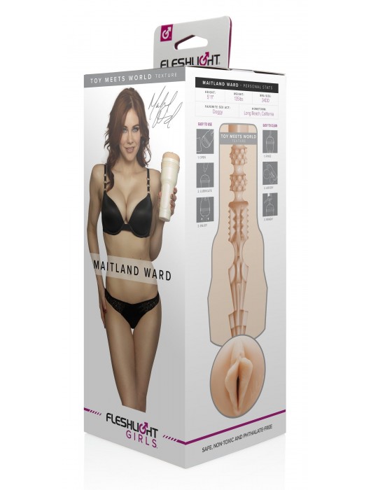 Мастурбатор-вагина Fleshlight Girls - Maitland Ward Toy Meets World - Fleshlight - в Нальчике купить с доставкой