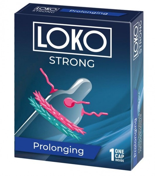 Стимулирующая насадка на пенис LOKO STRONG с продлевающим эффектом - Sitabella - в Нальчике купить с доставкой