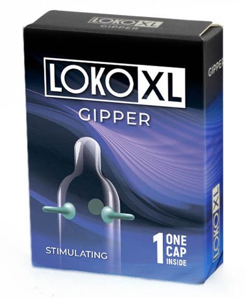 Стимулирующая насадка на пенис LOKO XL GIPPER - Sitabella - в Нальчике купить с доставкой