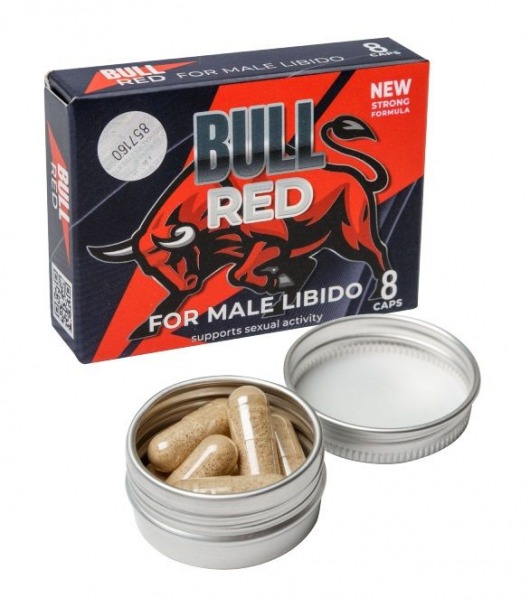 Пищевой концентрат для мужчин BULL RED - 8 капсул - Sitabella - купить с доставкой в Нальчике