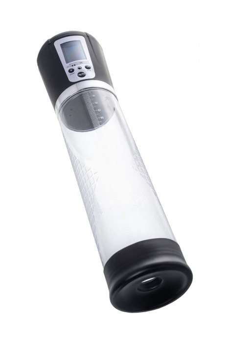 Прозрачная автоматическая помпа для пениса Alrik - Sexus - в Нальчике купить с доставкой