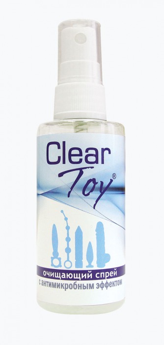 Очищающий спрей Clear Toy с антимикробным эффектом - 100 мл. - Биоритм - купить с доставкой в Нальчике