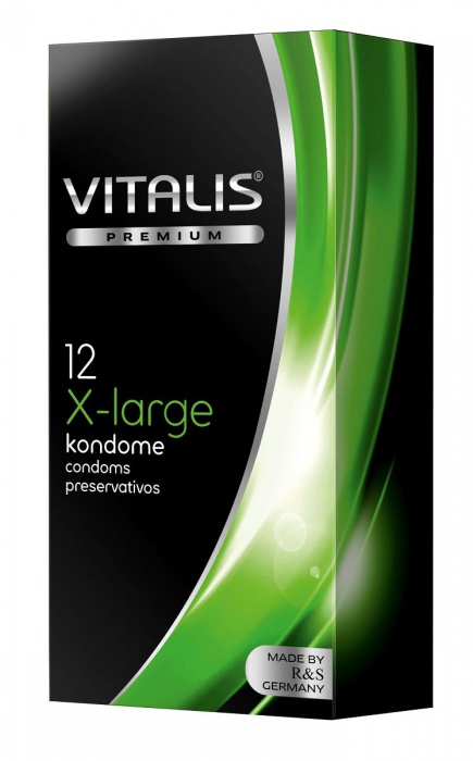 Презервативы увеличенного размера VITALIS PREMIUM x-large - 12 шт. - Vitalis - купить с доставкой в Нальчике