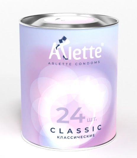 Классические презервативы Arlette Classic - 24 шт. - Arlette - купить с доставкой в Нальчике